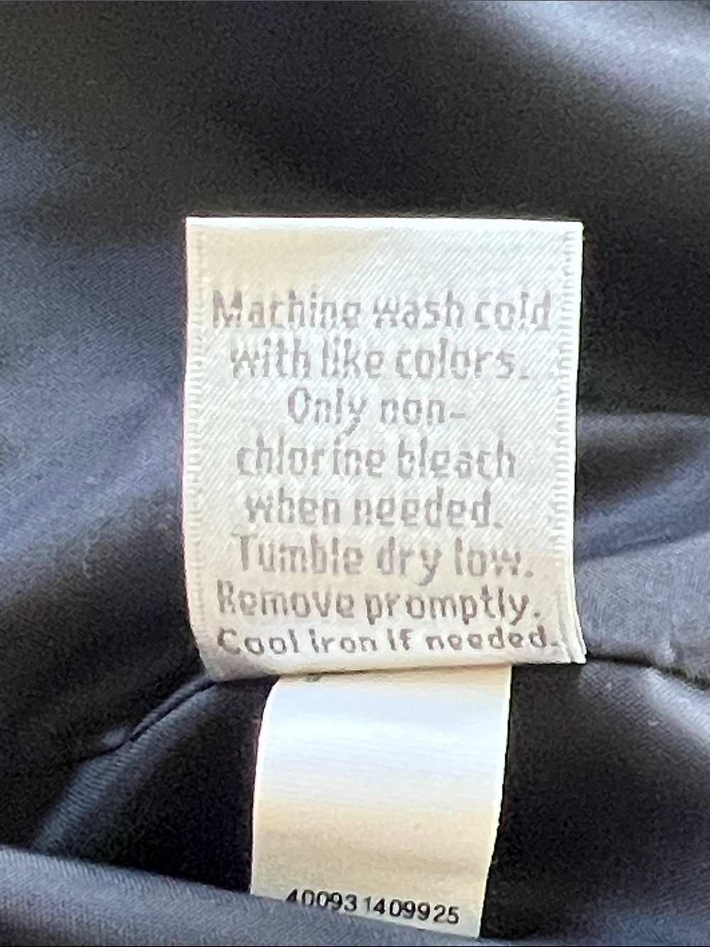 LC Lauren Conrad Black Single-Button Blazer with Pinstripe Lining - Picture 6 of 6